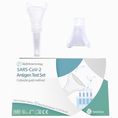 อายุการเก็บรักษาพลาสติก 2 ปี SARS-CoV-2 Self Test Kit Antigen 10 Test/Box