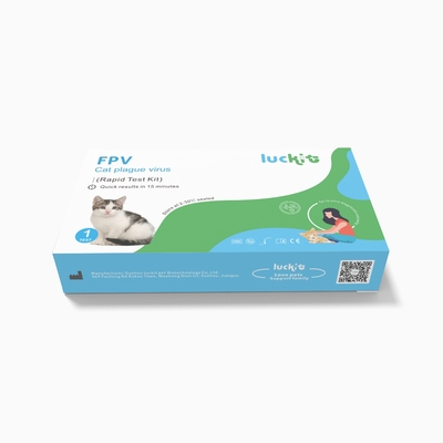 Luckit Feline Plaguevirus FPV PET CAT Test Kit Fast Reaction Rapid Factory Price Easy Operation Class I